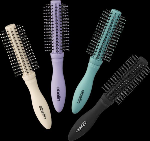 Actual product image dm ebelin Mini round hairdryer brush plastic head