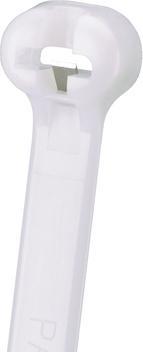 Actual product image Panduit BT3S-M, Nylon, White, 7.6 cm, CSA, 30.5 cm, 4.7 mm (Metal cable ties, 305 mm, 1000 pcs.)