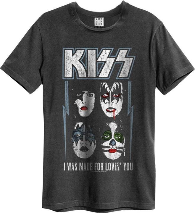 Immagine prodotto Amplified I Was Made For Loving You Maglietta Bacio Adulto Unisex (S)