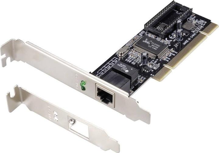 Actual product image Renkforce RF-6335528 Network card 1 GBit/s PCI, LAN (10/100/1000 MBit/s) (PCI)