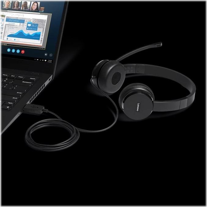 Immagine prodotto Lenovo 100 Cuffia USB mono (Cablato, USB-A)