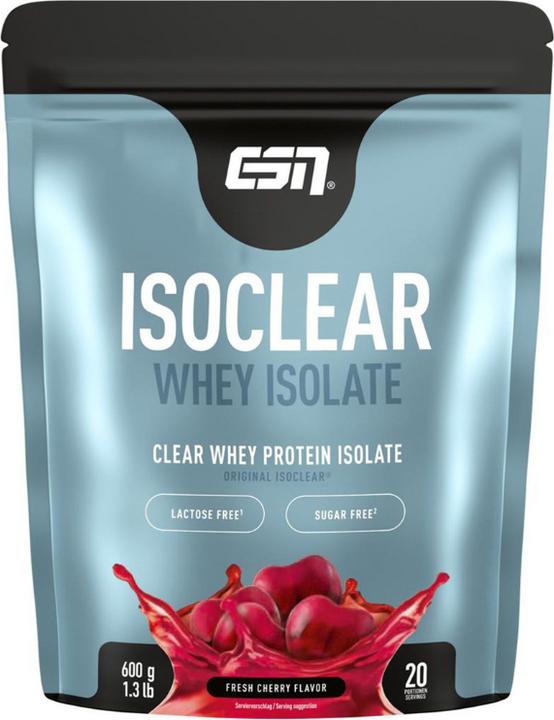 Image du produit ESN Isolat de lactosérum Isoclear (Fresh Cherry, 1 pcs, 620 g)