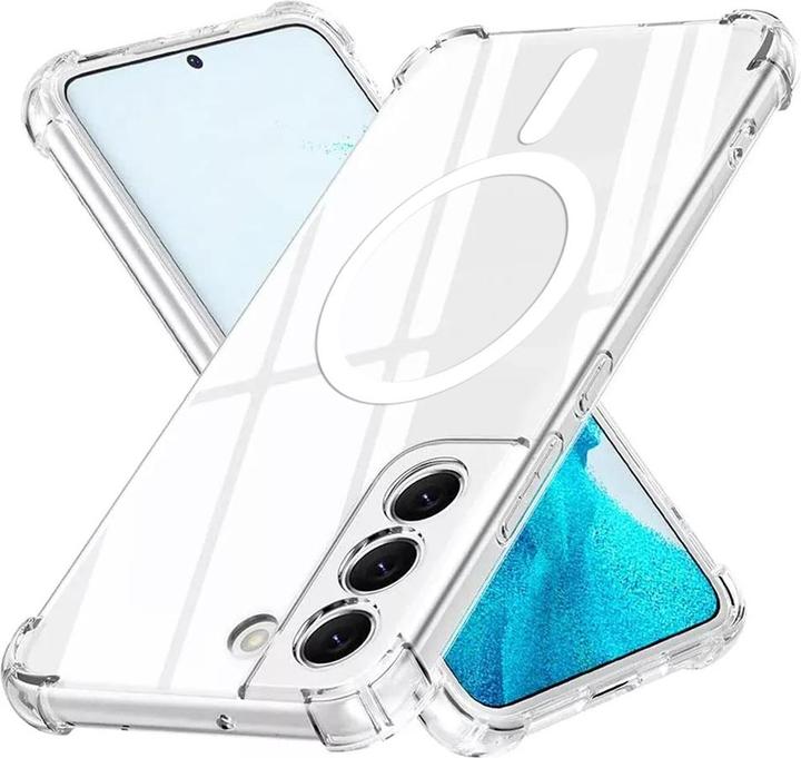 Image du produit Techsuit - Shockproof Clear Silicone MagSafe - Samsung Galaxy S22 5G - Clear (Samsung Galaxy S22 5G)