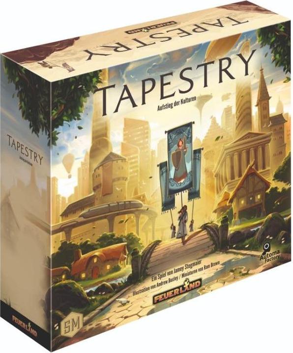 Feuerland FEU63568 - Tapestry, Brettspiel, 1-5 Spieler, ab 12 Jahren (DE-Ausgabe) (Deutsch)