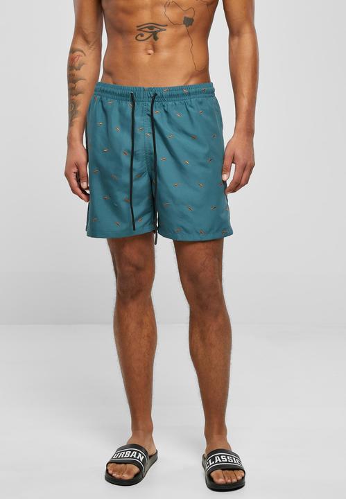 Immagine prodotto Urban Classics Pantaloncini da bagno con ricamo - 5152 (5XL)