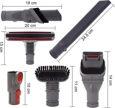 Produktbild Hermex Universal Aufsatz für Dyson V6 V7 V8 V10 SV10 SV11 Staubsauger