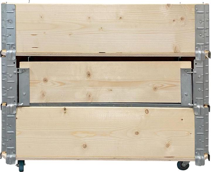 Produktbild Natura Punto Blumenkasten aus Holz mit Scharnieren