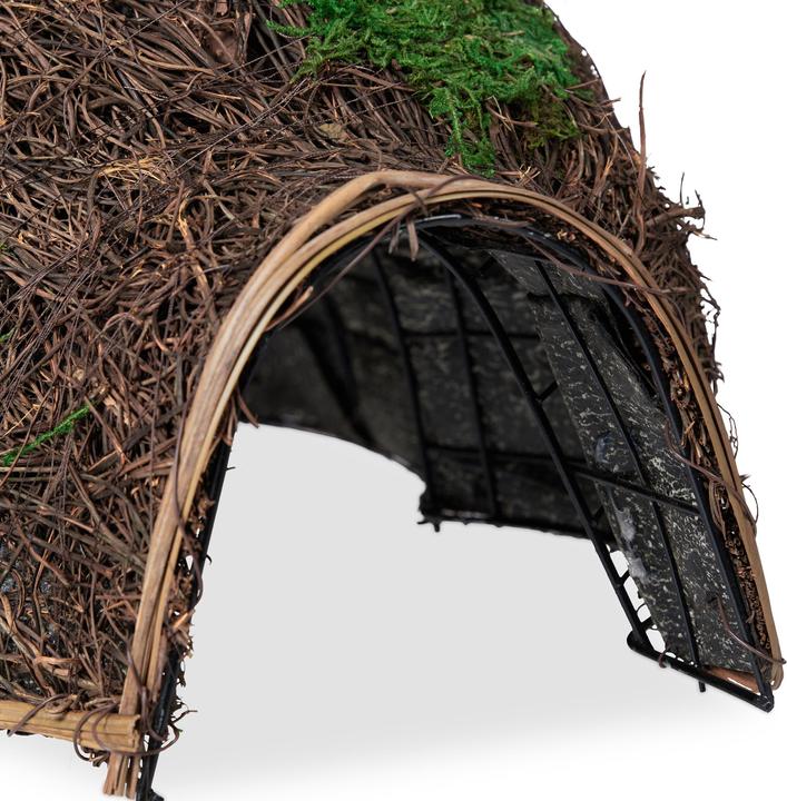 Actual product image Relaxdays Hedgehog House
