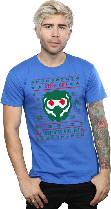 Image du produit - T-shirt GUARDIANS OF THE GALAXY VOL. STAR LORD FAIR ISLE - Homme (L)