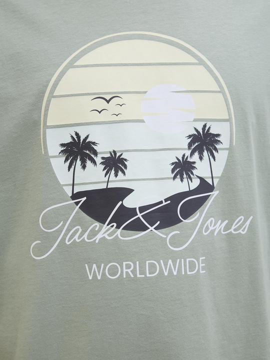 Actual product image Jack & Jones Gedruckt Rundhalsausschnitt T-shirt T-shirt (XL)