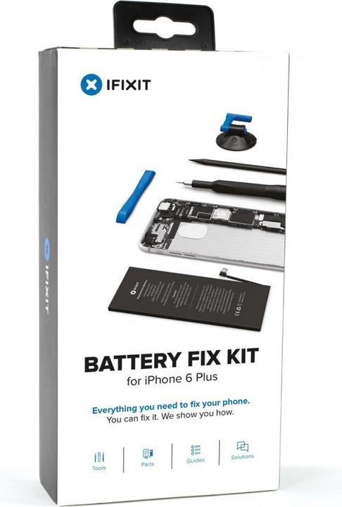 Produktbild iFixit EU269002-5 Handy-Ersatzteil Batterie/Akku Schwarz