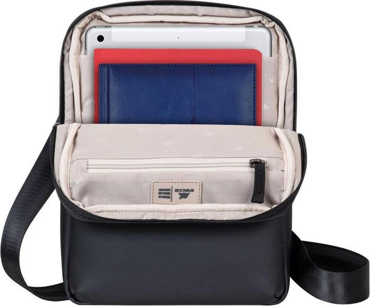 Actual product image Rivacase Canvas shoulder bag for tablet, melange (11", Universal)