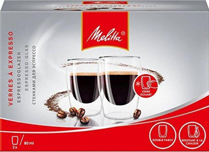 Actual product image Melitta espresso glass (80 ml, 2 x)