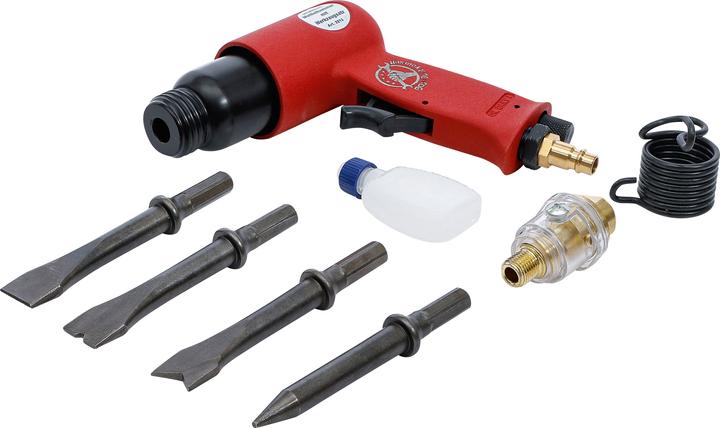 Immagine prodotto BGS Kit scalpello pneumatico 8 pz. (Batteria ricaricabile)