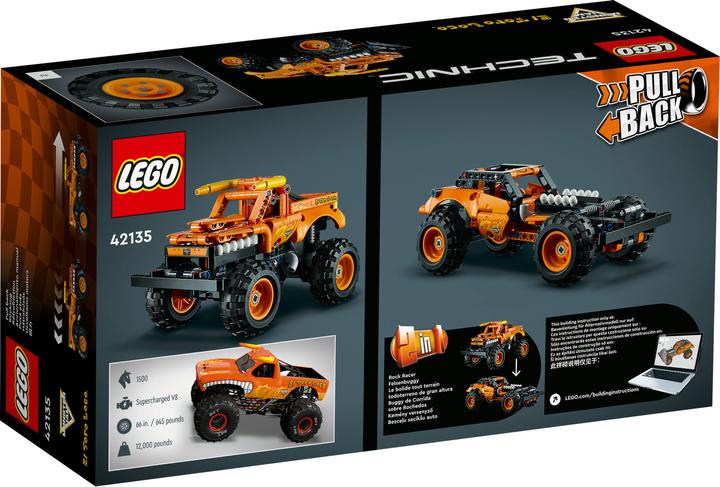 Produktbild LEGO Monster Jam - El Toro Loco (42135, LEGO Technic)