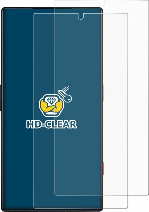 Actual product image BROTECT Screen Protector Clear (2 Piece, ZTE Nubia Red Magic 8S Pro)