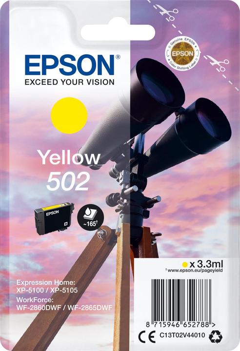 Immagine prodotto Epson 502 (Y)