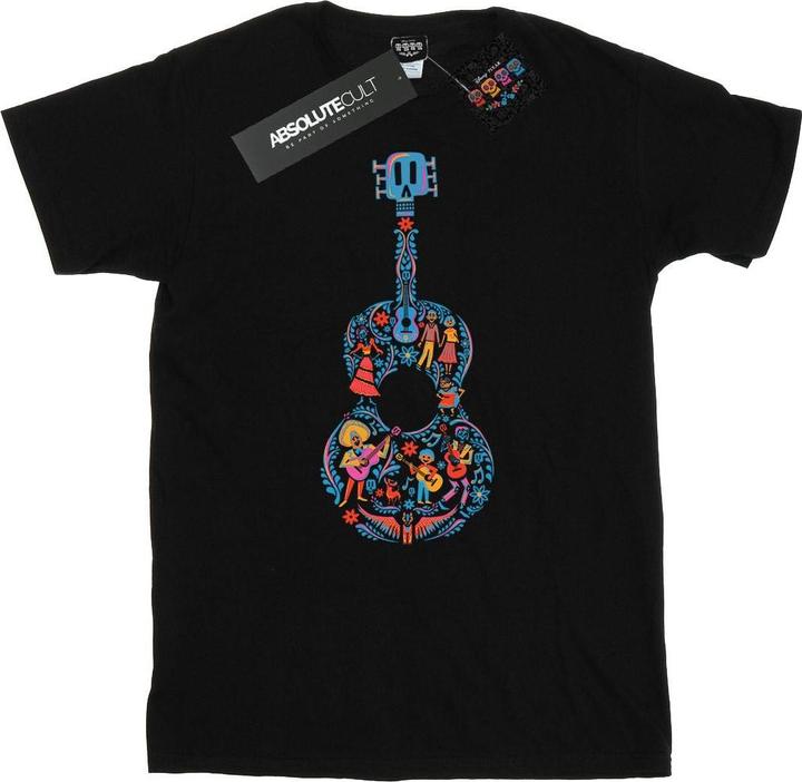 Immagine prodotto Disney Coco Guitar Pattern Maglietta Uomo (XXL)