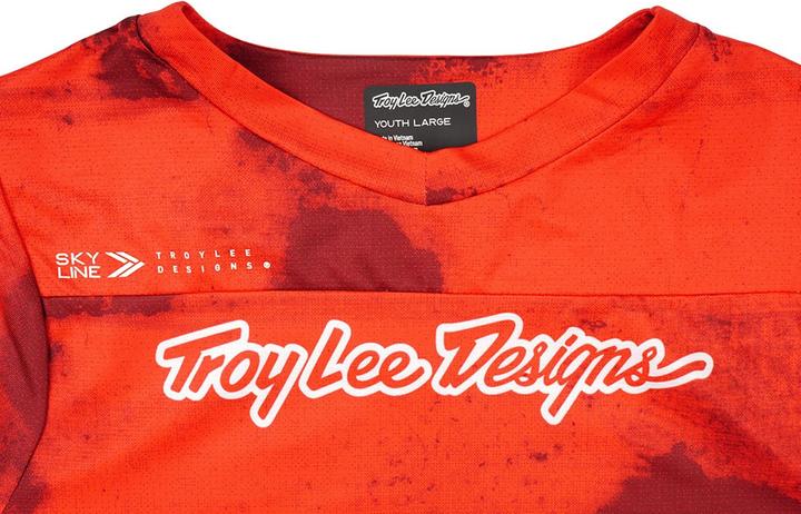 Immagine prodotto Troy Lee Designs Skyline SS Jersey, Flared, fiery red, youth L (L)