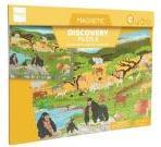 Image du produit Scratch Puzzle magnétique Savane grand (80 pièces)