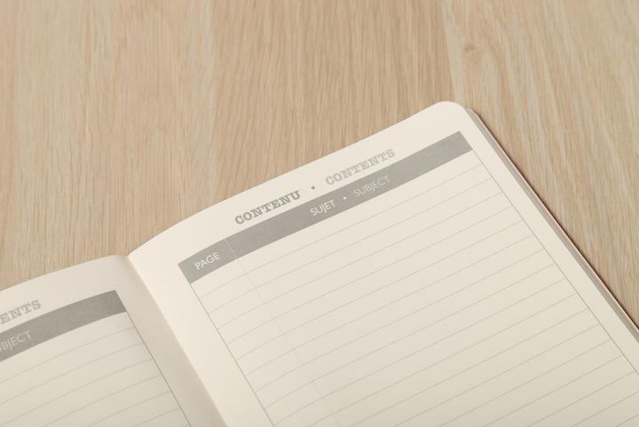 Actual product image Clairefontaine Age Bag Notebook (B5, Lined, Hardcover)