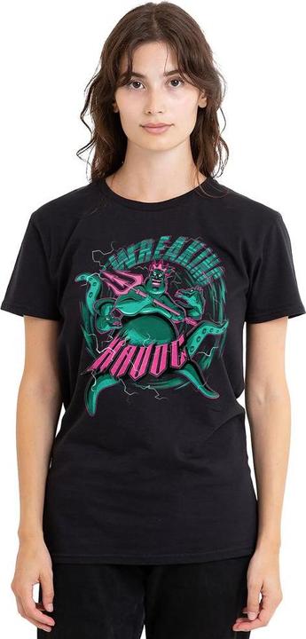 Actual product image Disney Villains Unisex Adult Wreaking Havoc Ursula T-Shirt (M)
