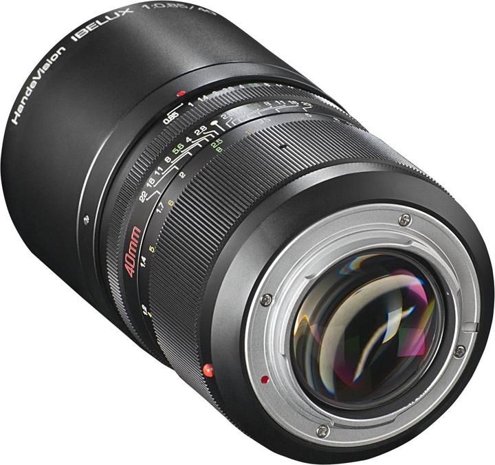 Produktbild Handevision Ibelux 40mm F0,85 APS-C Sony E schwarz (Sony E, APS-C / DX)