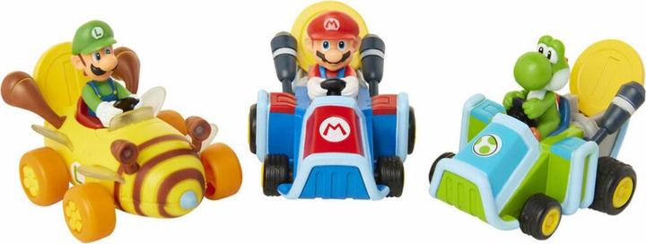 Produktbild Jakks Pacific World of Nintendo Super Mario Kart Rückzug-Fahrzeuge mit Figuren Wave 1 Sortiment (12)