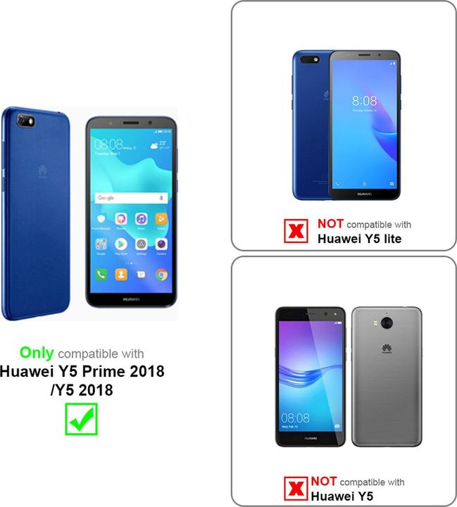 Produktbild Cadorabo Displayschutzglas (1 Stück, Huawei Y5 (2018), Huawei Y5 Prime 2018)