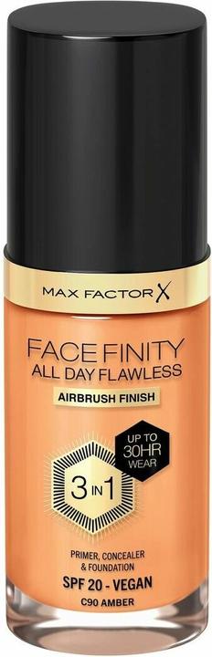 Produktbild Max Factor Facefinity All Day Flawless 3 In 1 Foundation 90-Amber 30ml (C90 Amber)