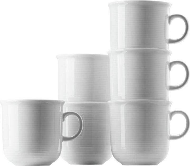 Produktbild Thomas Trend weiss Becher mit Henkel 0,28 l Set 6tlg. (280 ml, 6 x)