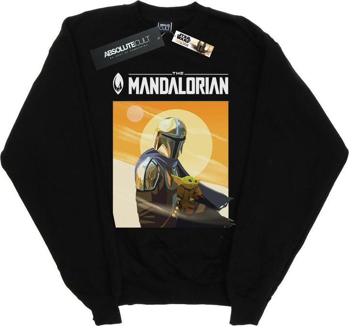 Image du produit Star Wars - Sweat THE MANDALORIAN THE CHILD TWO MOONS - Homme (XL)