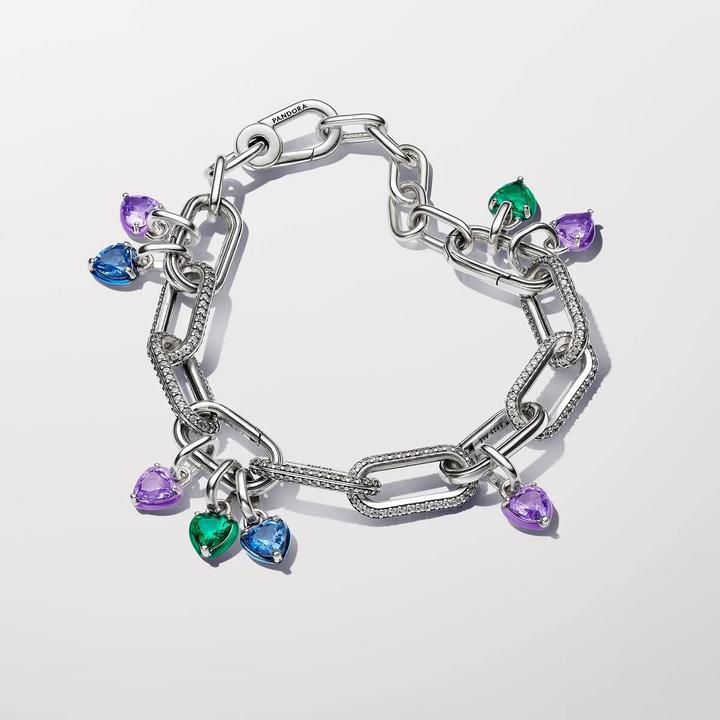 Produktbild Pandora ME Violettes Chakra Herz Mini (Emaille, Silber 925)
