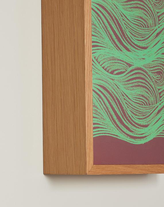 Image du produit Hübsch Hello Frame 21x30 Nature (70 x 140 cm)