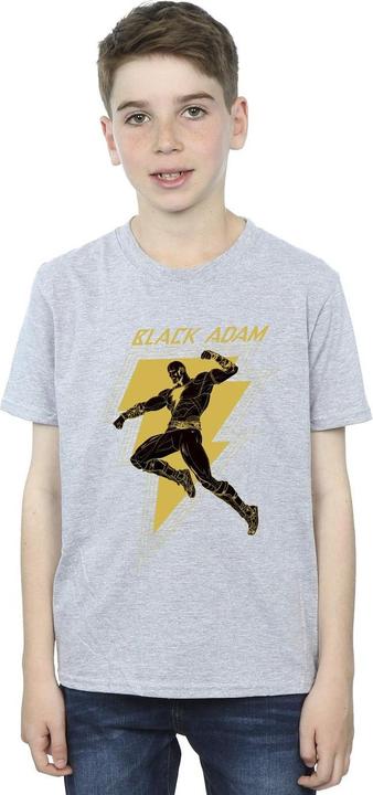 Image du produit - T-shirt BLACK ADAM GOLDEN BOLT CHEST - Garçon (128)