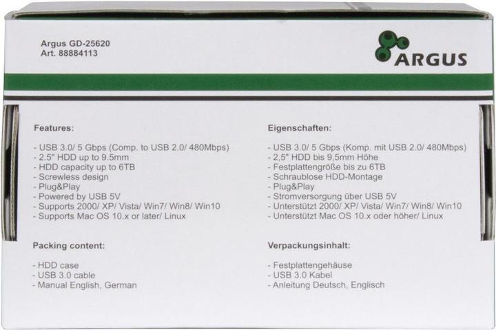 Energy Label Intertech 88884113 (2.5")