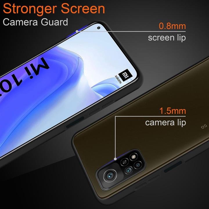 Productafbeelding Cadorabo Hybride matte hoes (Xiaomi Mi 10T, Xiaomi Mi 10T Pro)