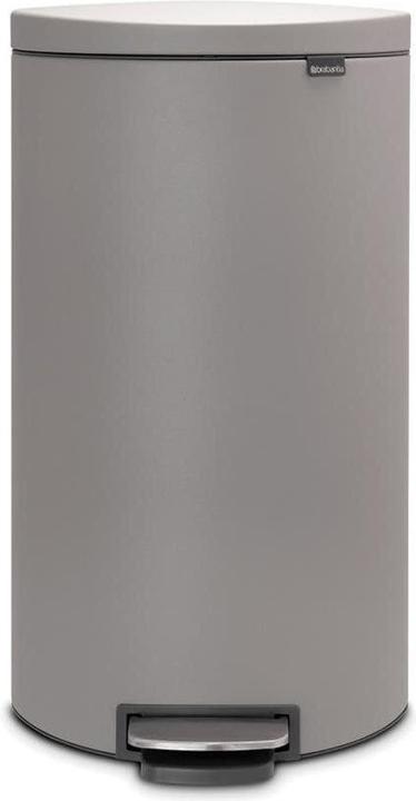 Brabantia Pedaalemmer Silent FlatBack CGrey (30 l)