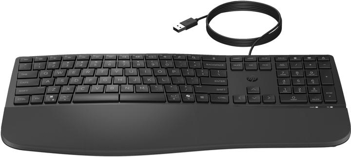 Actual product image HP 480 Comfort Wired Keyboard-GR (P) (DE, Cable)