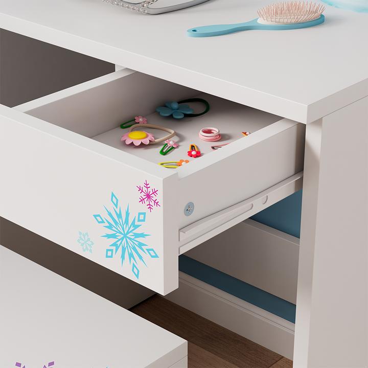 Image du produit Oskar-Store Schneeflocke mit Hocker (55 x 40 x 103 cm)