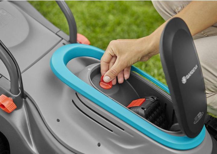 Productafbeelding Gardena Accu Grasmaaier PowerMax 32/18V P4A Gebruiksklaar Set (Oplaadbare batterij)