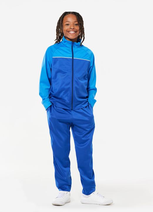 Produktbild Decathlon Trainingsanzug Kinder - blau/weiss (122)