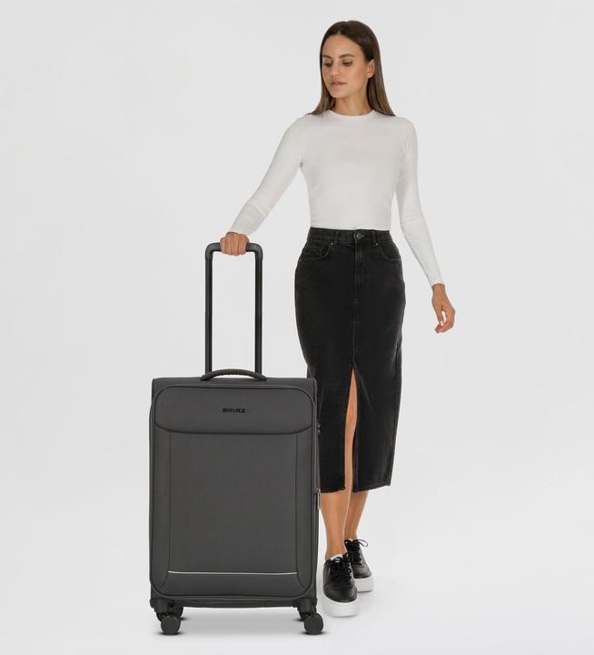Produktbild Stratic Fresh 4 Rollen Trolley M 65 cm mit Dehnfalte (76 l, M (50 - 90l))