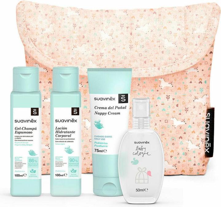 Image du produit Suavinex Baby Care Essential Trousse de toilette rose 1h (1 l)