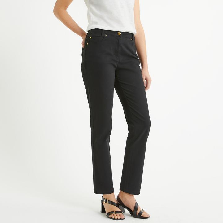 Immagine prodotto Anne Weyburn Pantaloni dritti a cinque tasche in cotone elasticizzato (40)