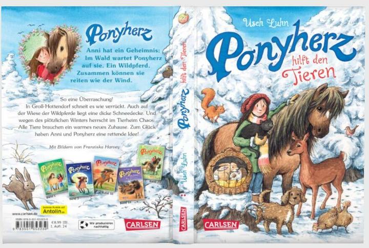 Image du produit Ponyherz 22: Ponyherz hilft den Tieren (Allemand, Franziska Harvey, 2024)