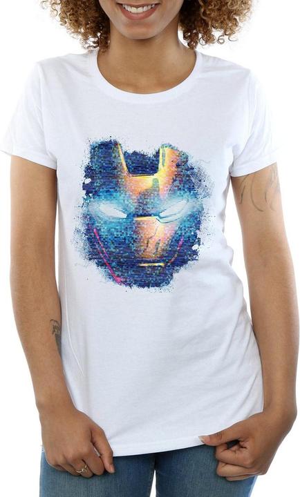 Immagine prodotto Iron Man Distressed Head Maglietta Donna (S)