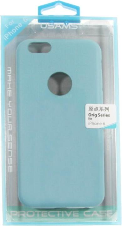 Actual product image Usams Back Case for iPhone 6 - Blue (Apple iPhone 6s, Apple iPhone 6)