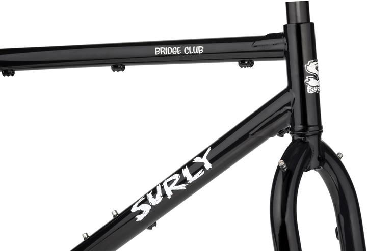 Actual product image Surly Bridge Club MTB Frameset, 26+/27.5+, trevor's closet black