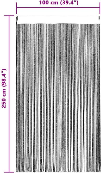 Actual product image VidaXL Siusan (100 x 250 cm)